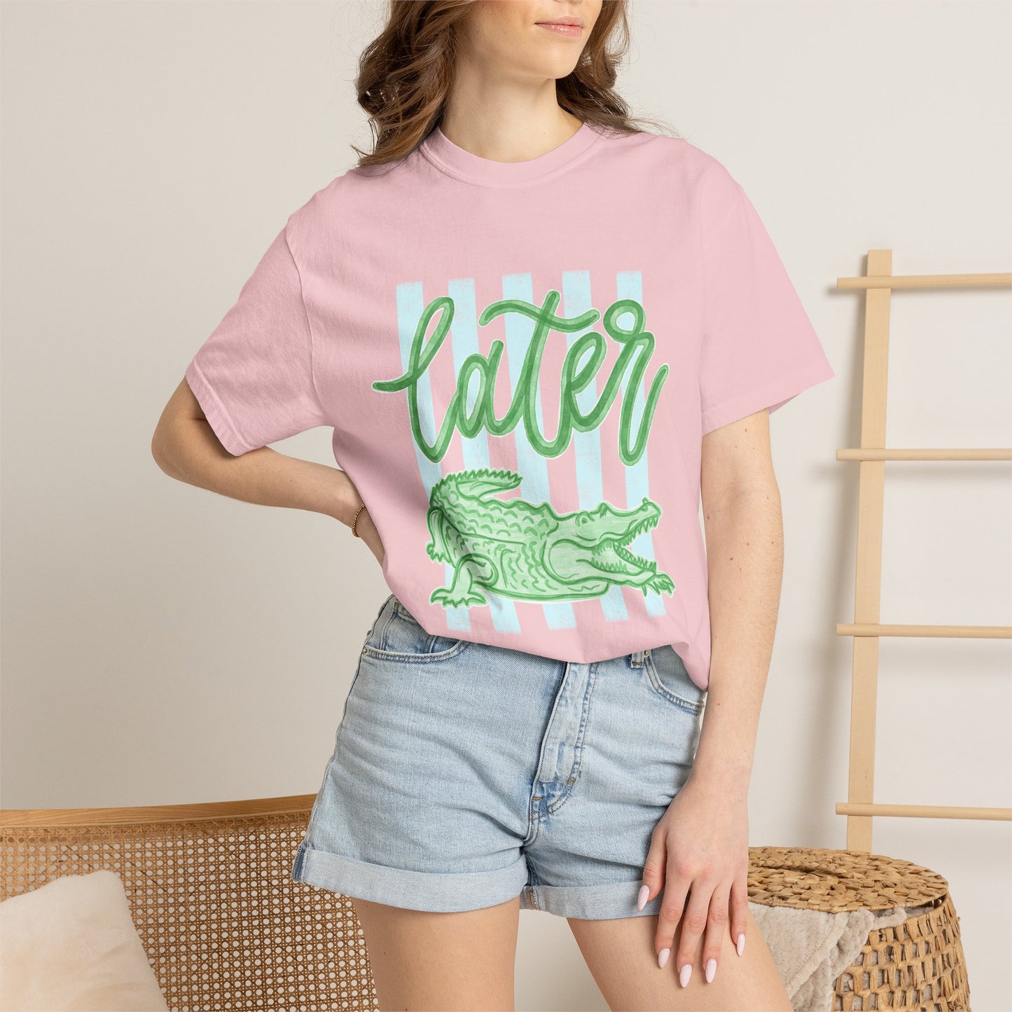 'Later' Alligator (Comfort Colors Tee)