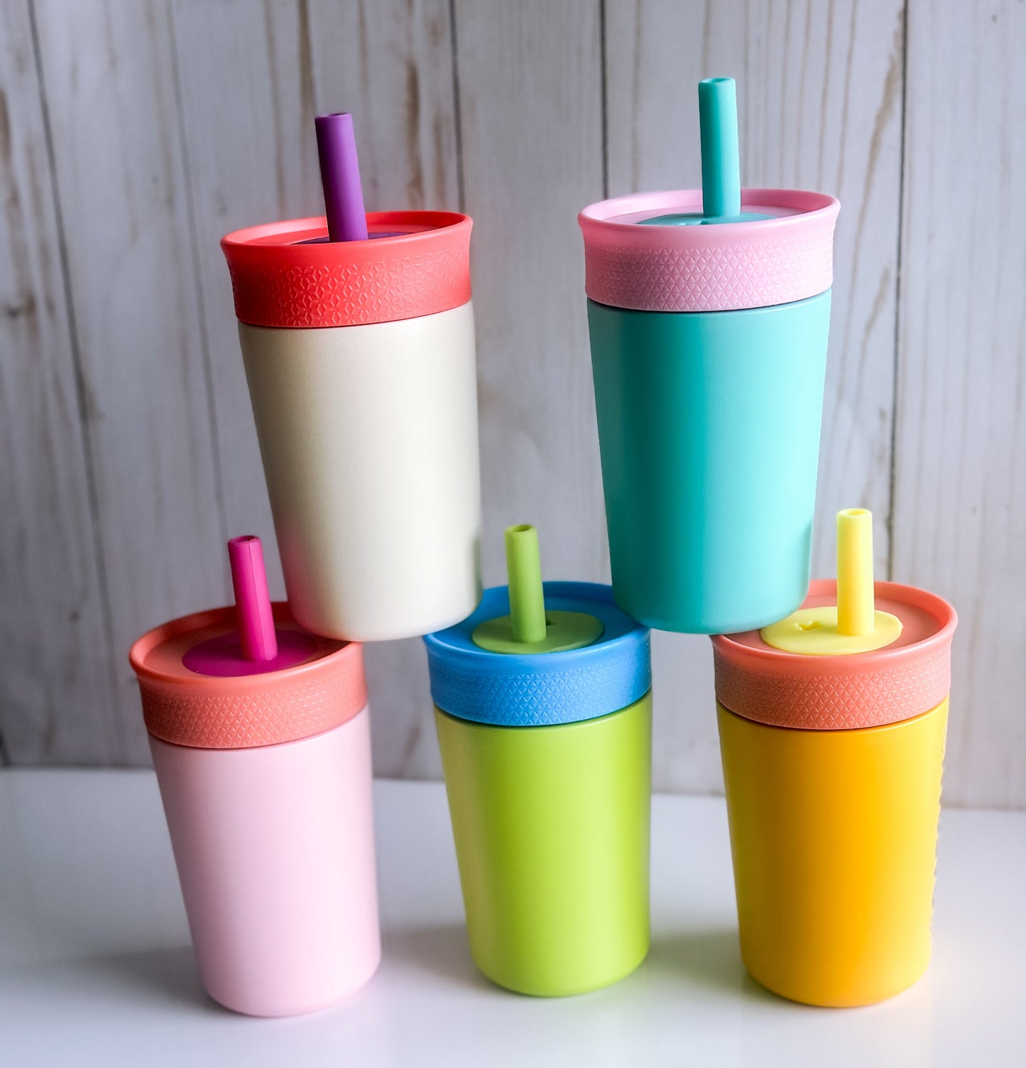 Toddler tumbler - 12 oz. with straw