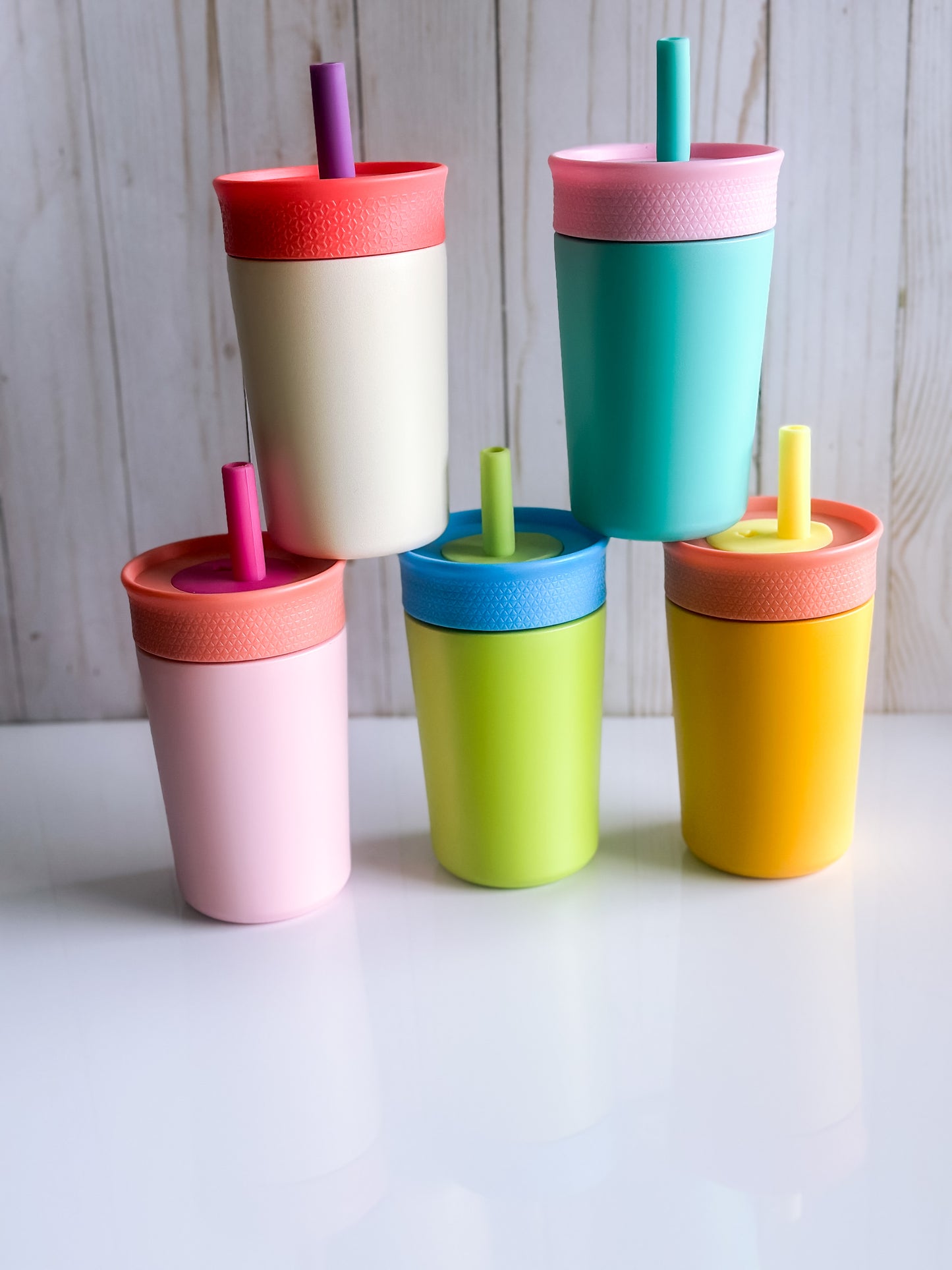 Toddler tumbler - 12 oz. with straw
