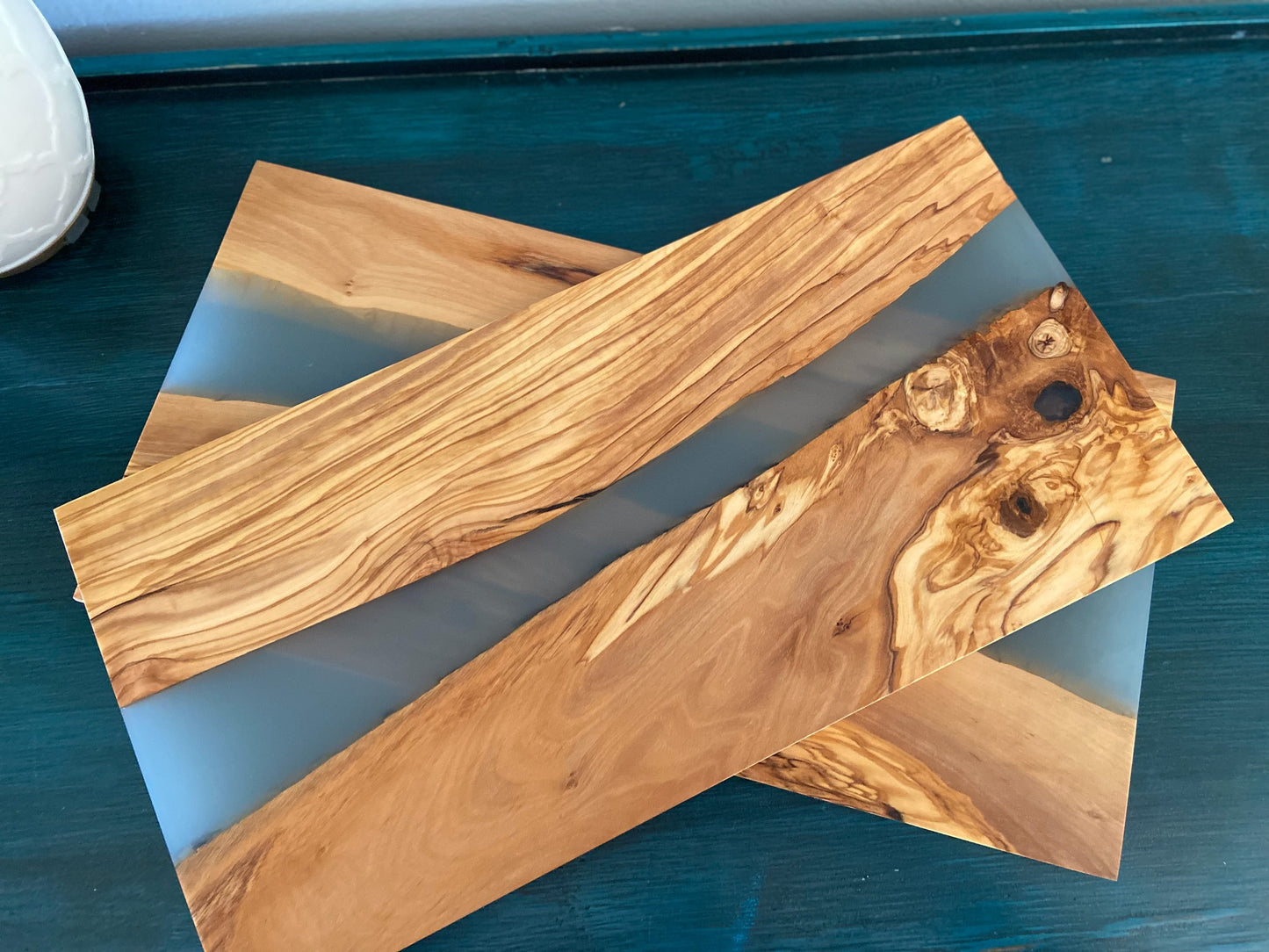 Olivewood & Resin Charcuterie board