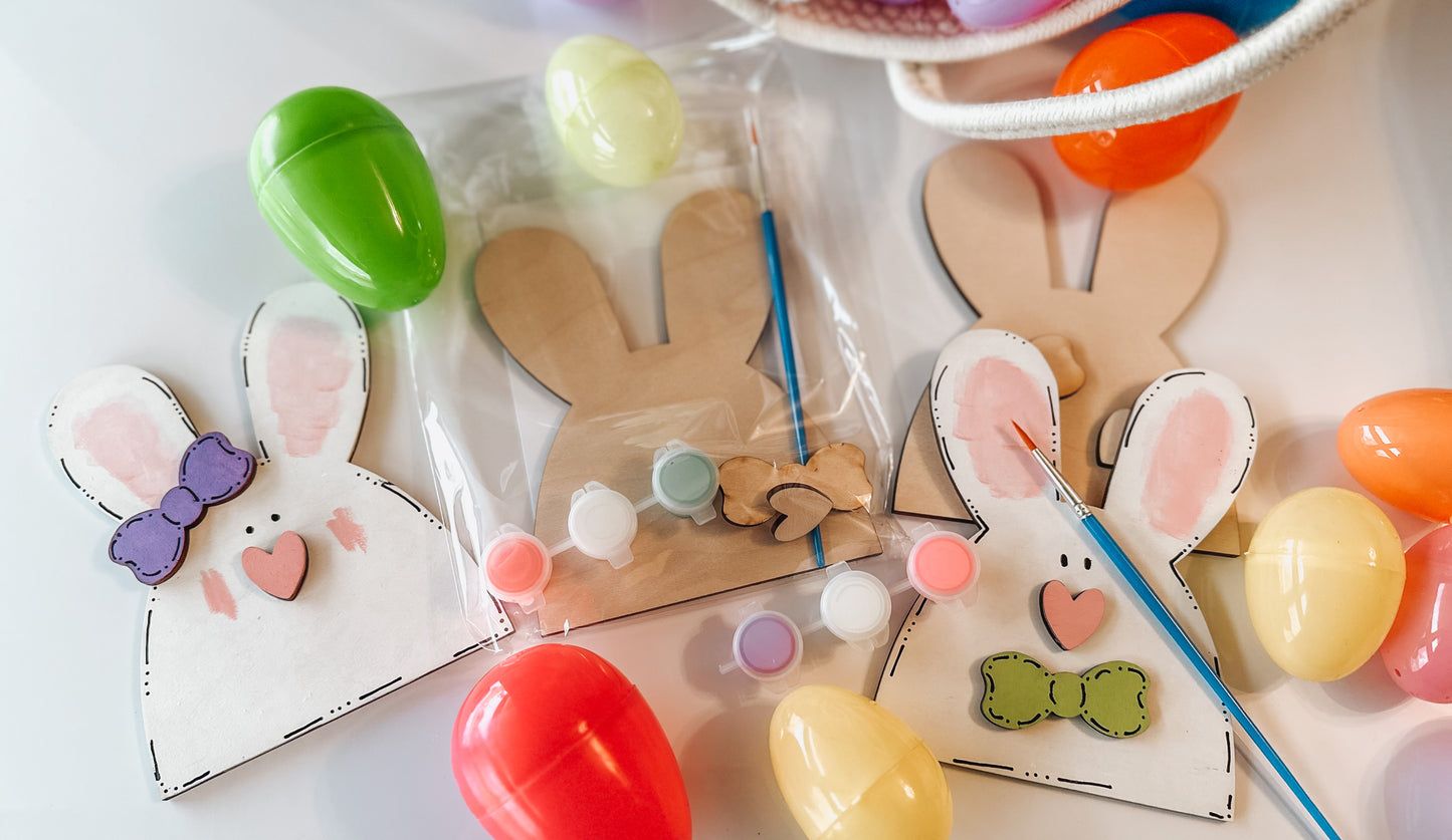Easter: DIY bunny paint kit