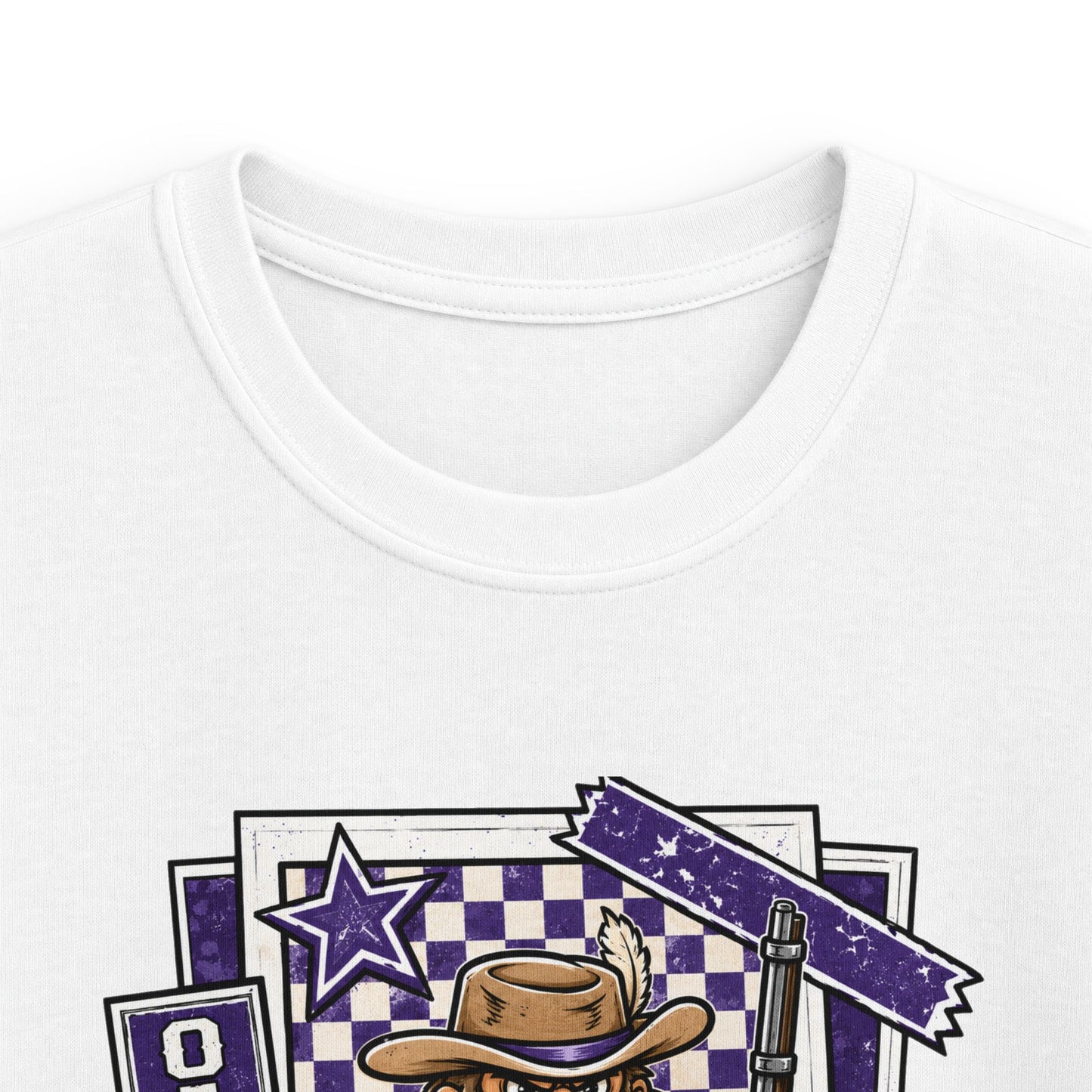 Kids Tee — Oakley Plainsmen Mascot Football Team Shirt