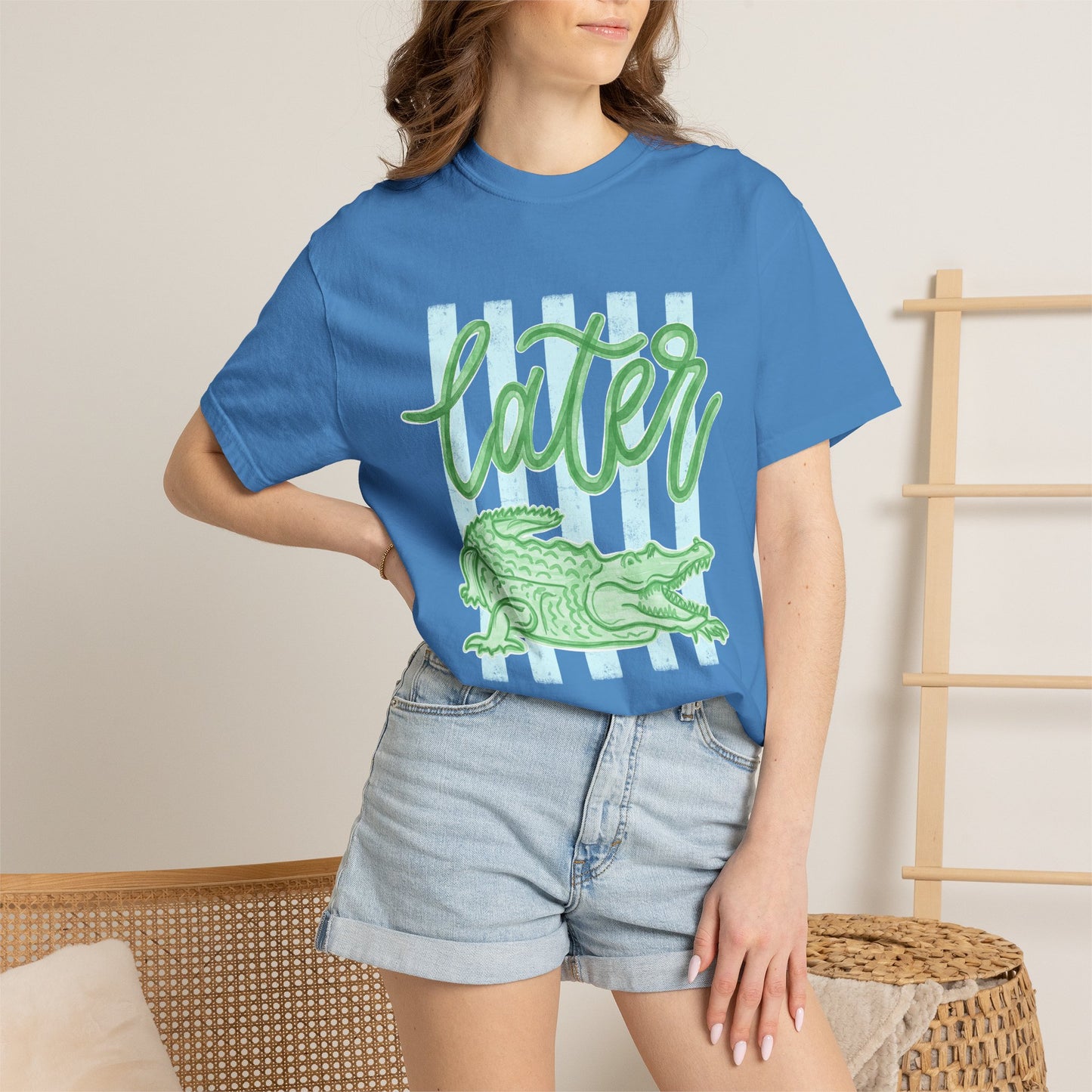 'Later' Alligator (Comfort Colors Tee)