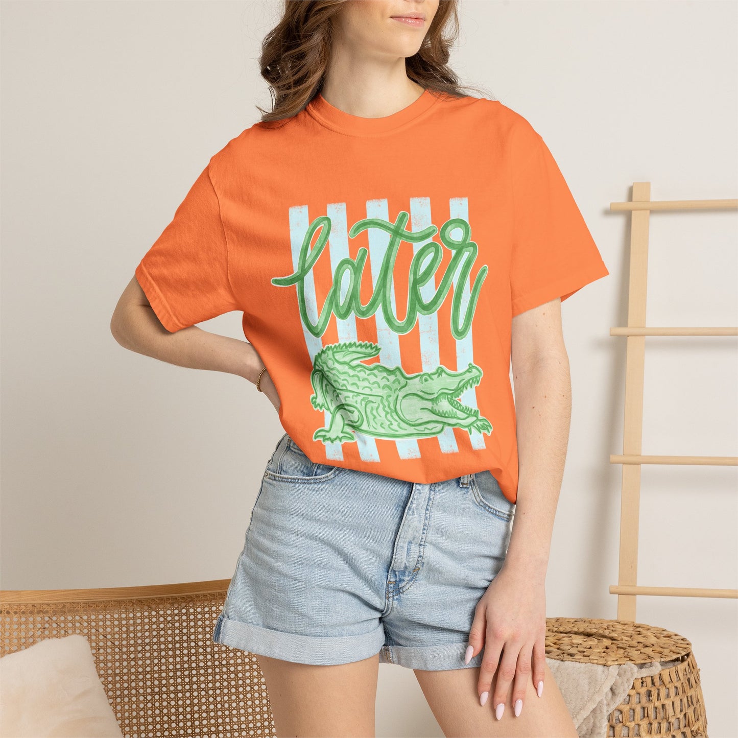 'Later' Alligator (Comfort Colors Tee)
