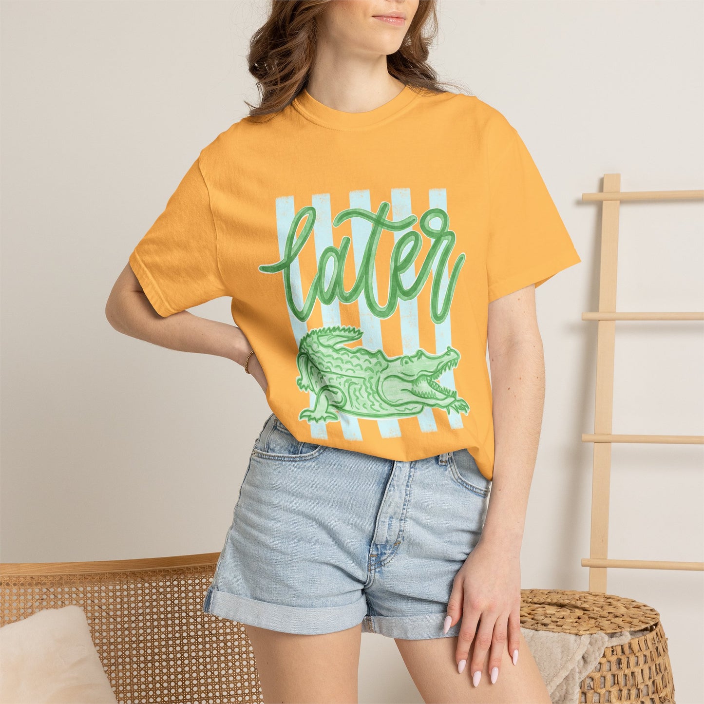 'Later' Alligator (Comfort Colors Tee)