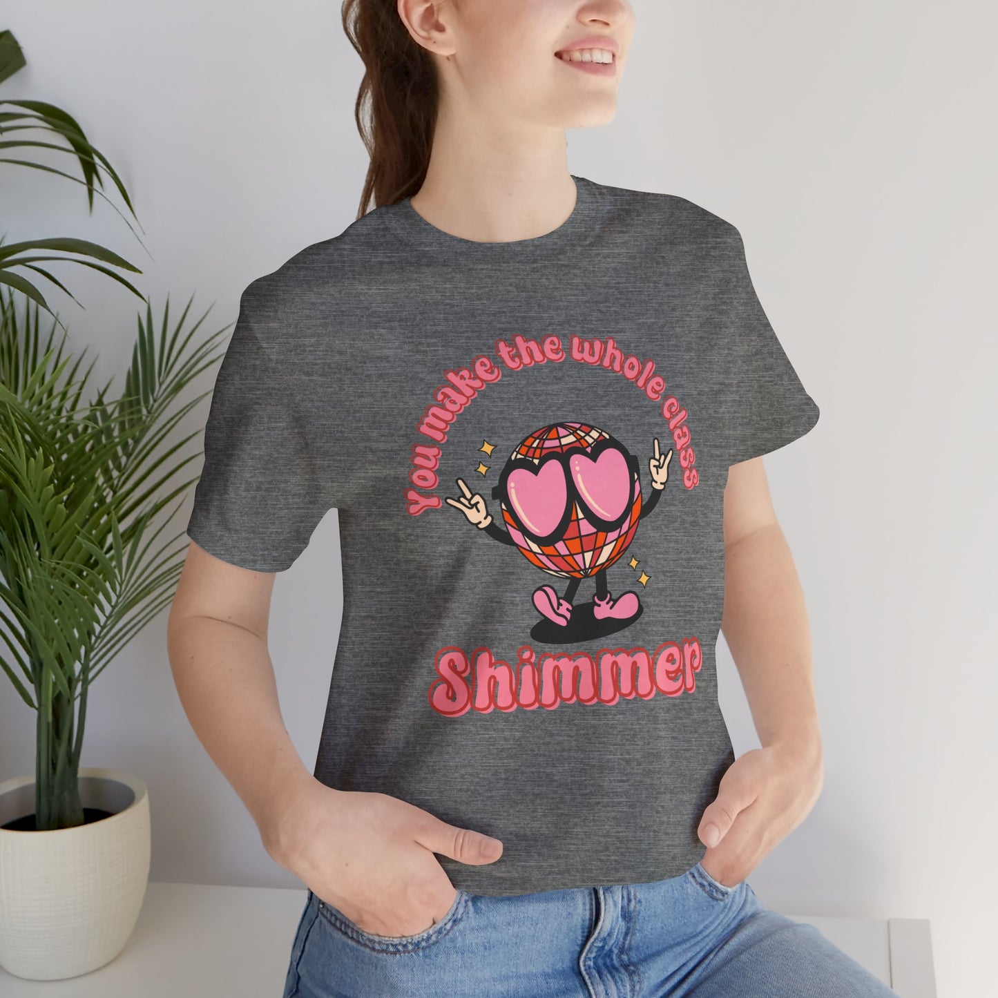 You make the whole class shimmer shimmer