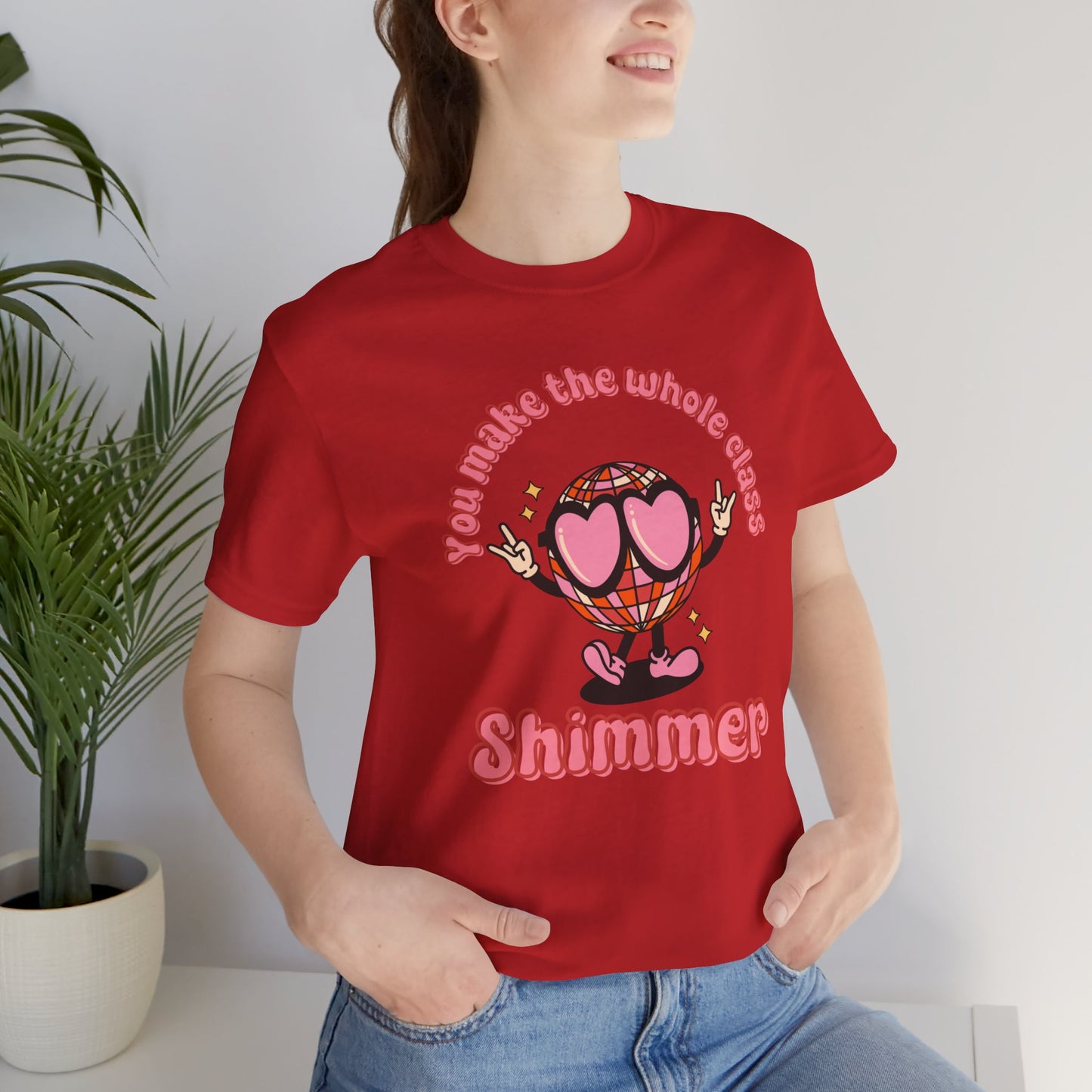 You make the whole class shimmer shimmer