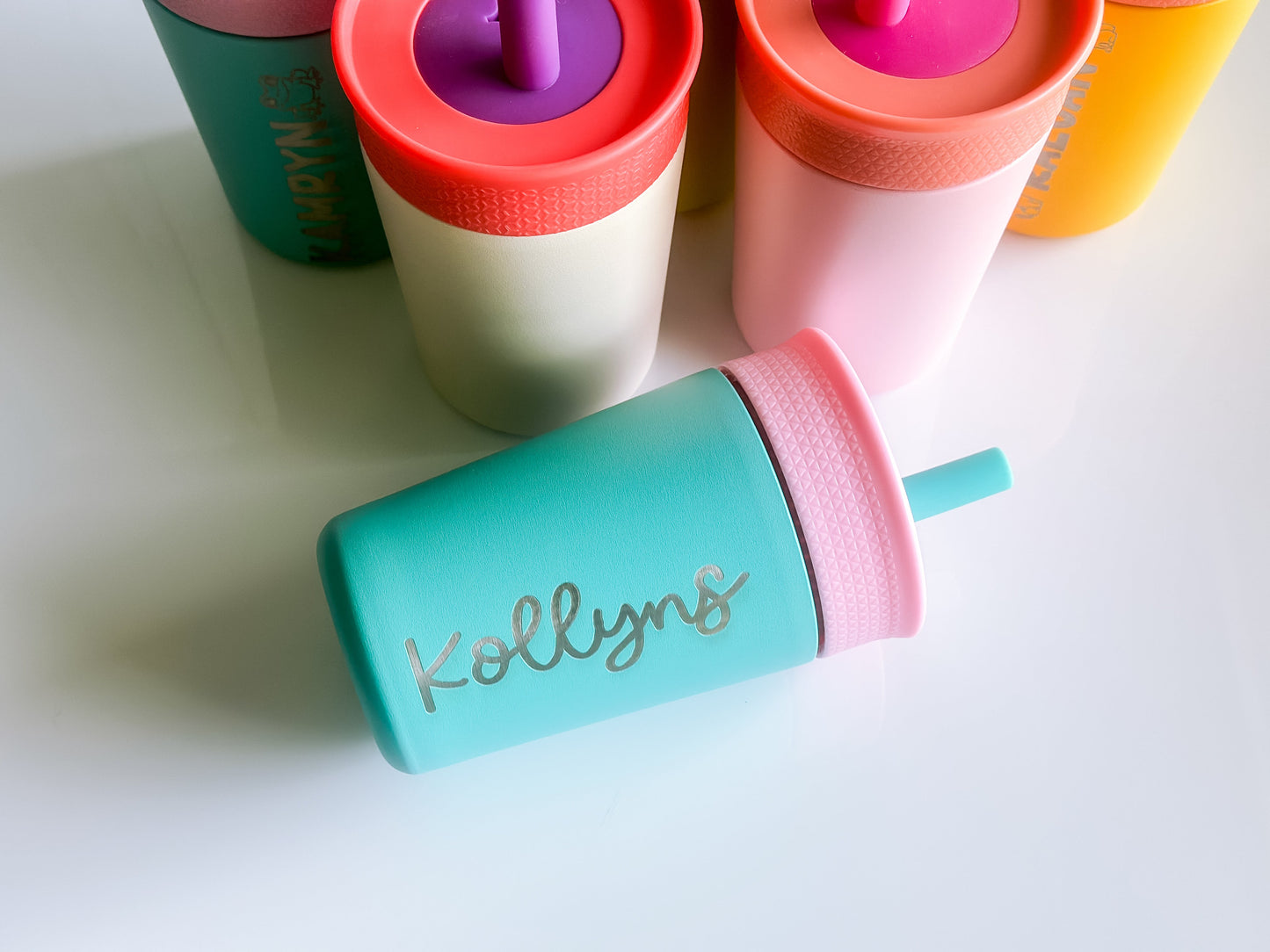 Toddler tumbler - 12 oz. with straw