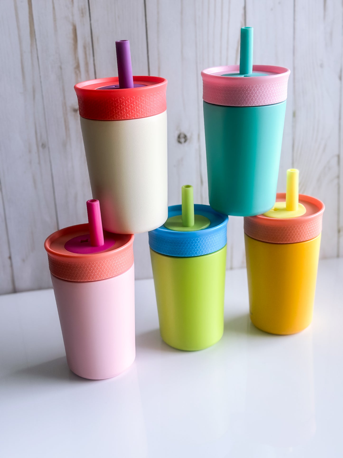 Toddler tumbler - 12 oz. with straw