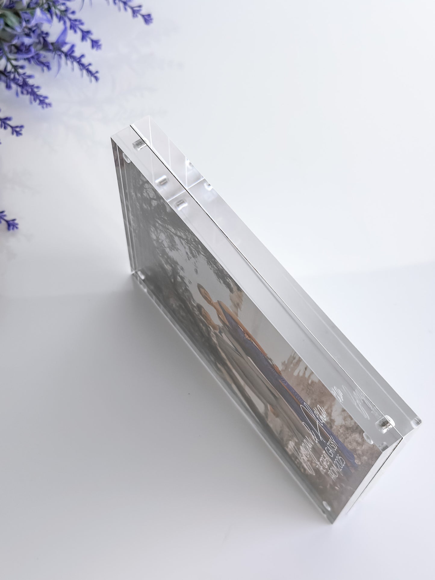 Personalized Acrylic Block frame
