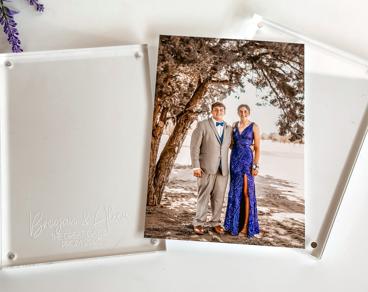 Personalized Acrylic Block frame