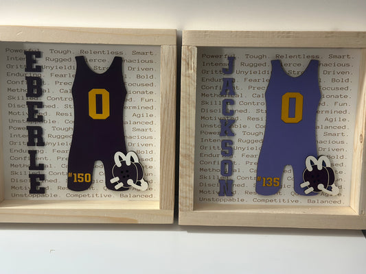 Senior Night plaques, gift