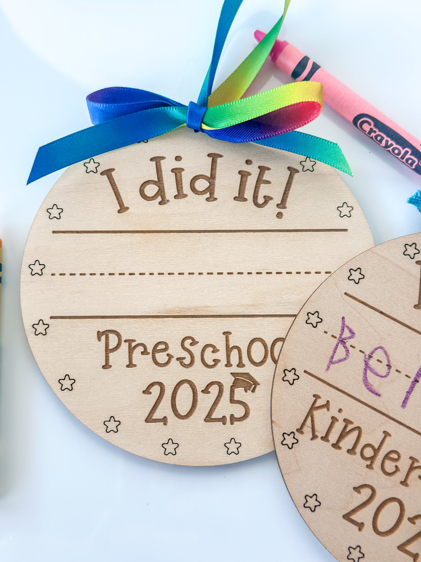 Kindergarten Graduation • PreK Graduation • Preschool Graduate ornament, keepsake, personalized, handwriting, write name